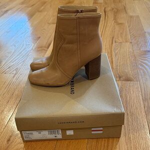 Lucky Brand Brown Heeled Boots